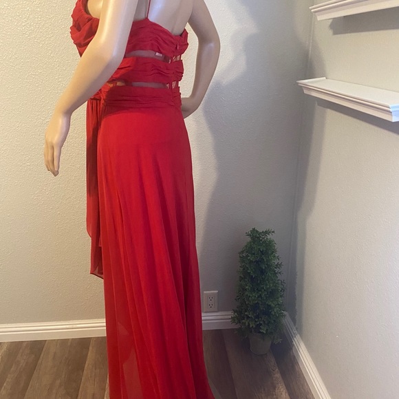 HAILEY LOGAN BY ADRIANNA PAPELL WOMAN DRESS SIZE L - Picture 2 of 5